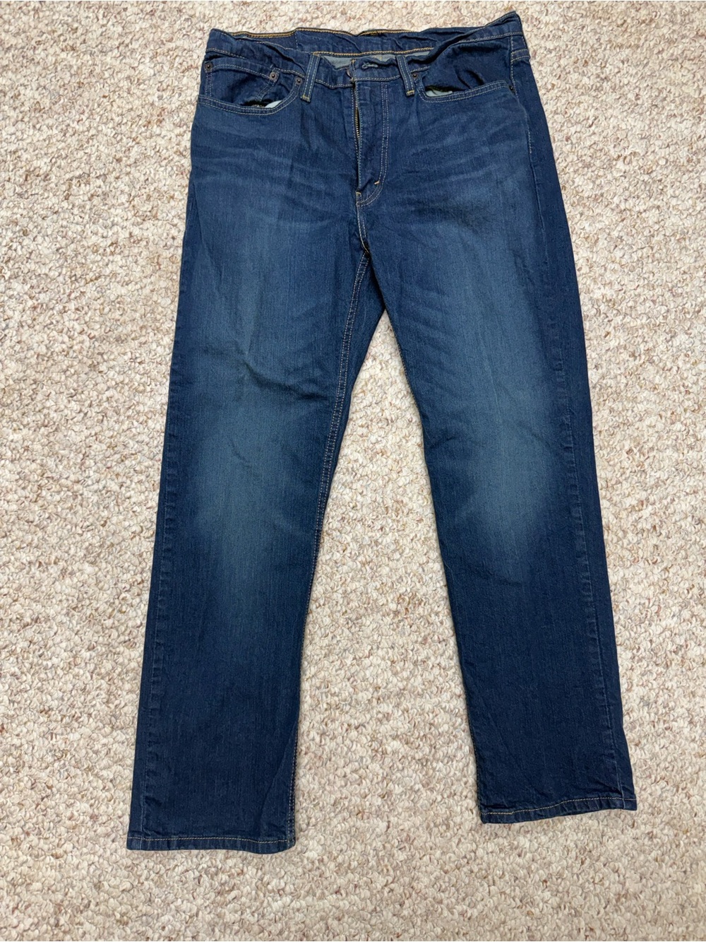Classic Men's Dark Blue Jeans Levi’s